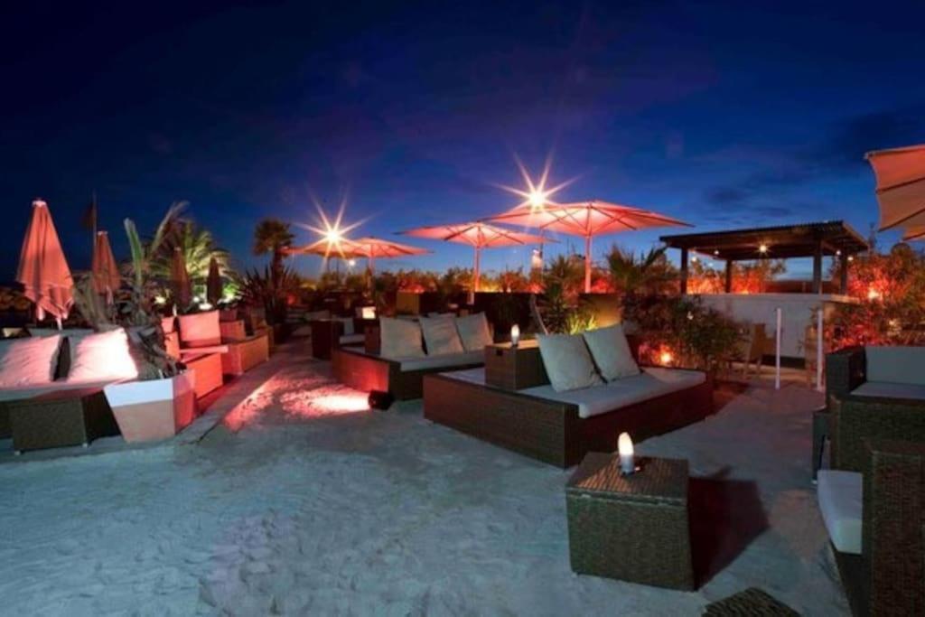Cannes Palm Beach Parking, Clim, Wifi Plage 2' A Pieds Eksteriør bilde